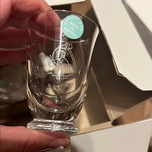 Tiffany & Co. Festive Santa Glass